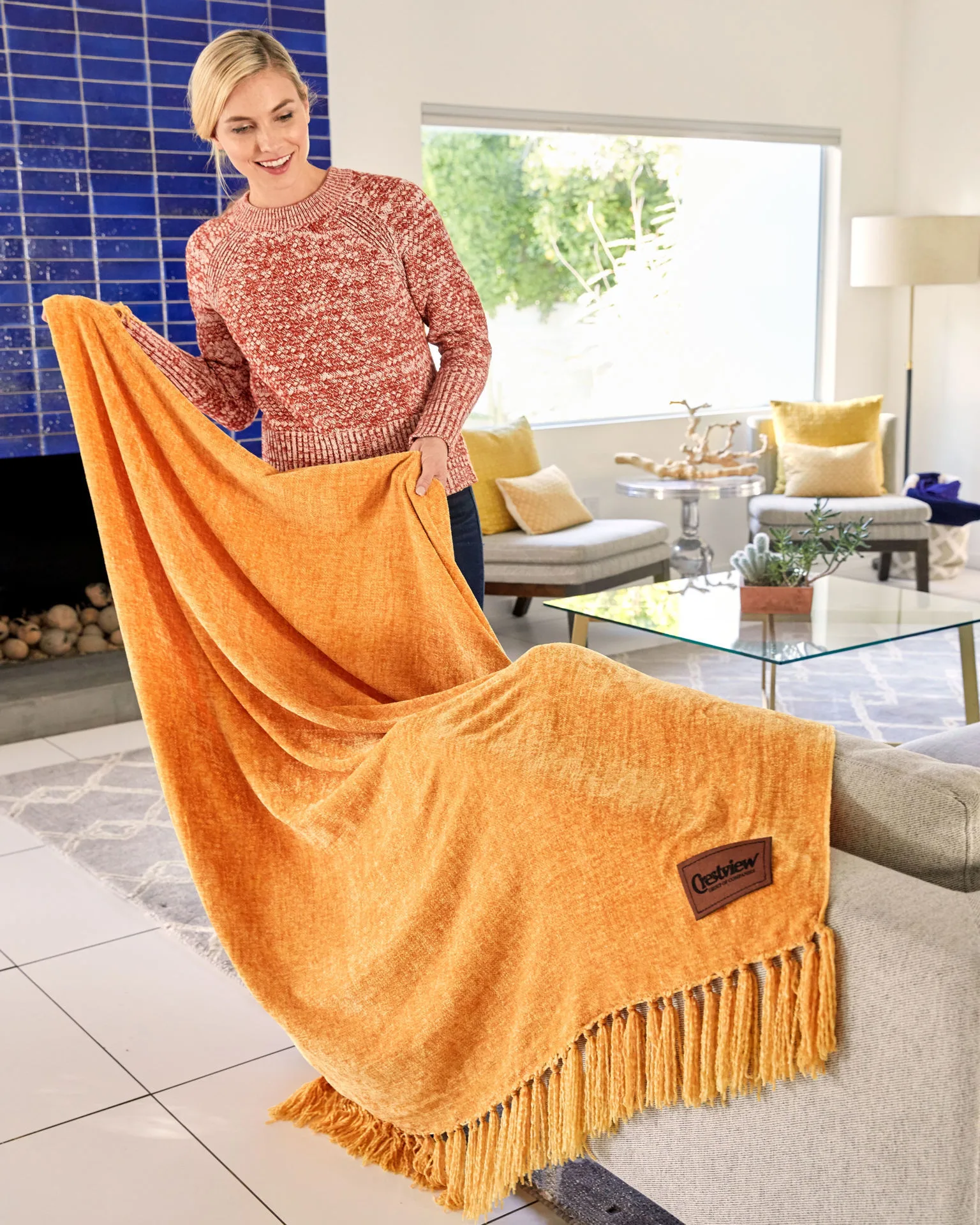 Cobblestone Mills Chelsea Throw Blanket™