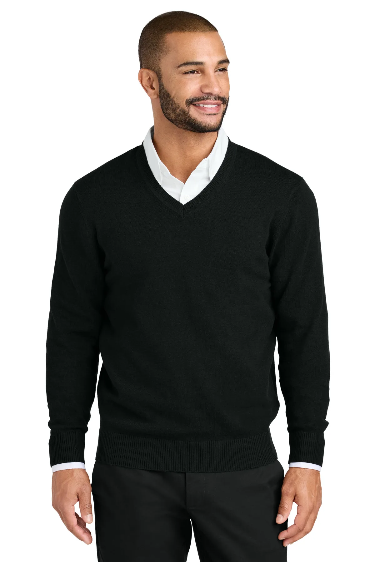 Port Authority® Easy Care V-Neck Sweater view 2