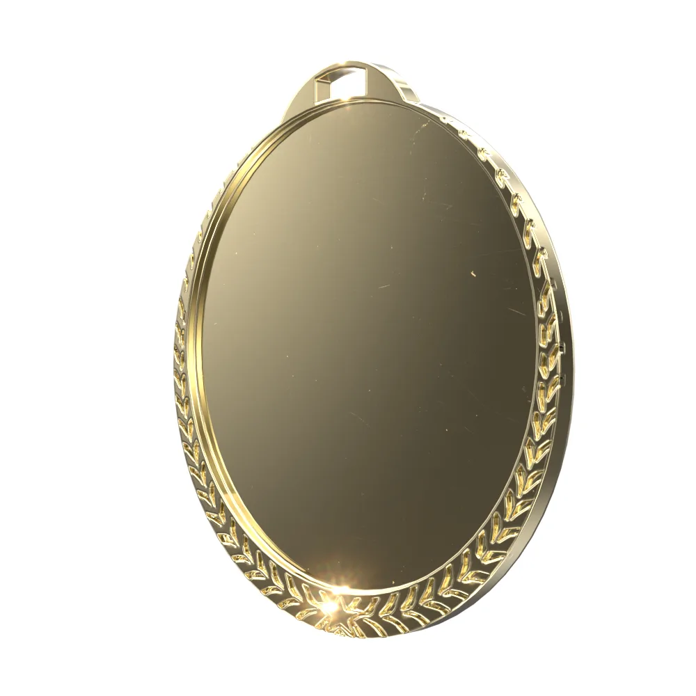 Vibraprint® Bright Laurel Leaf Insert Medallions (2-1/4") view 5