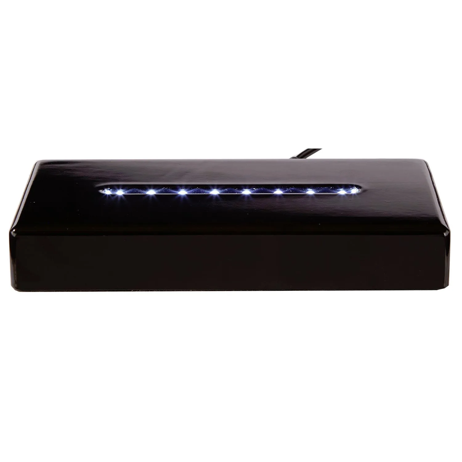 Deluxe Black Rectangle Lighted Base view 2