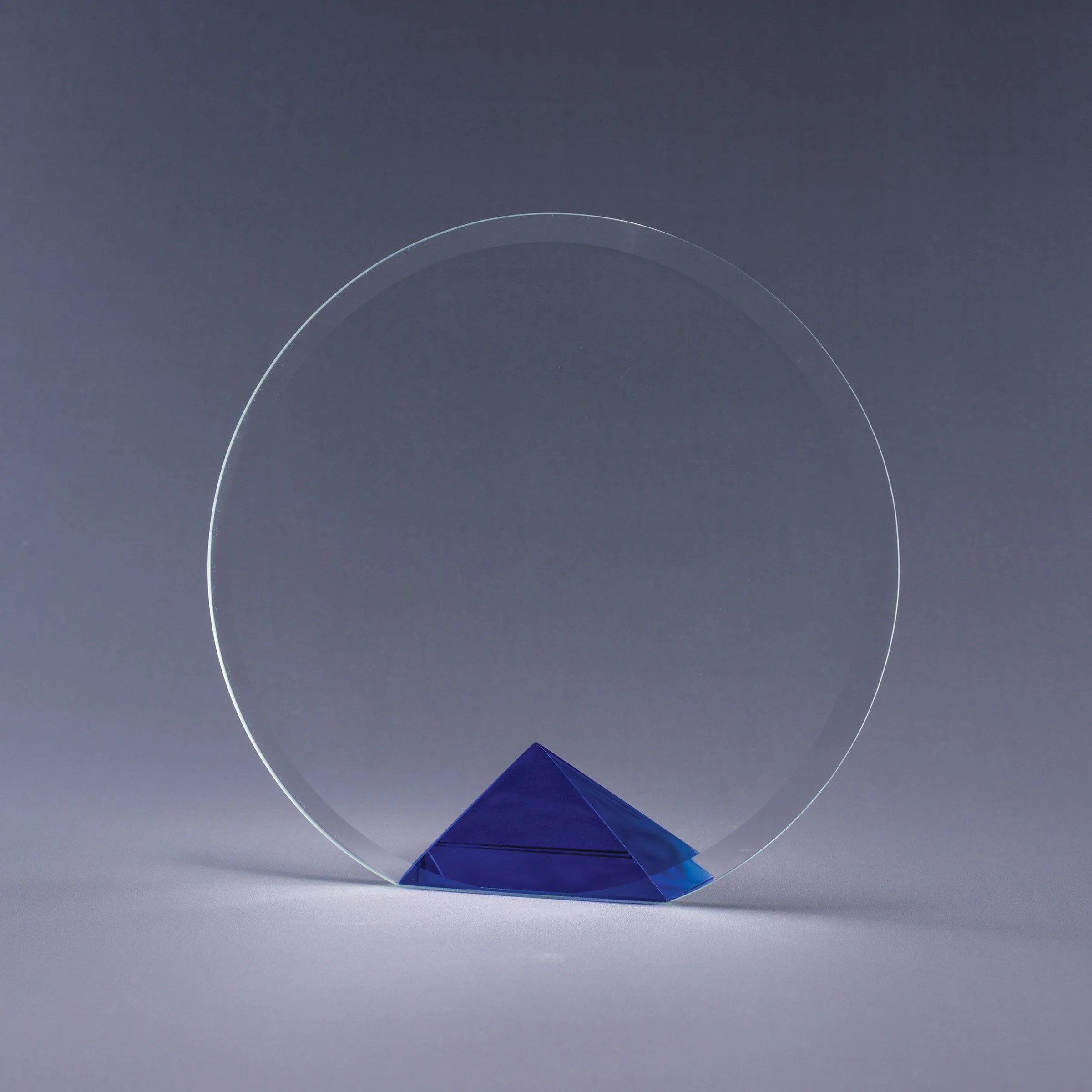 7.5" Cyrk Starphire Crystal Award view 3