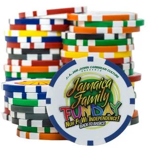 Poker Chip Golf Ball Marker view 2