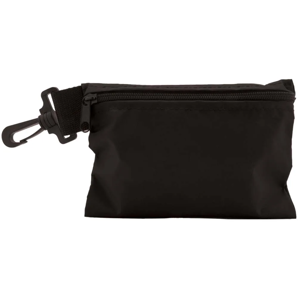 Zippered Valuables Clip on Pouch view 2