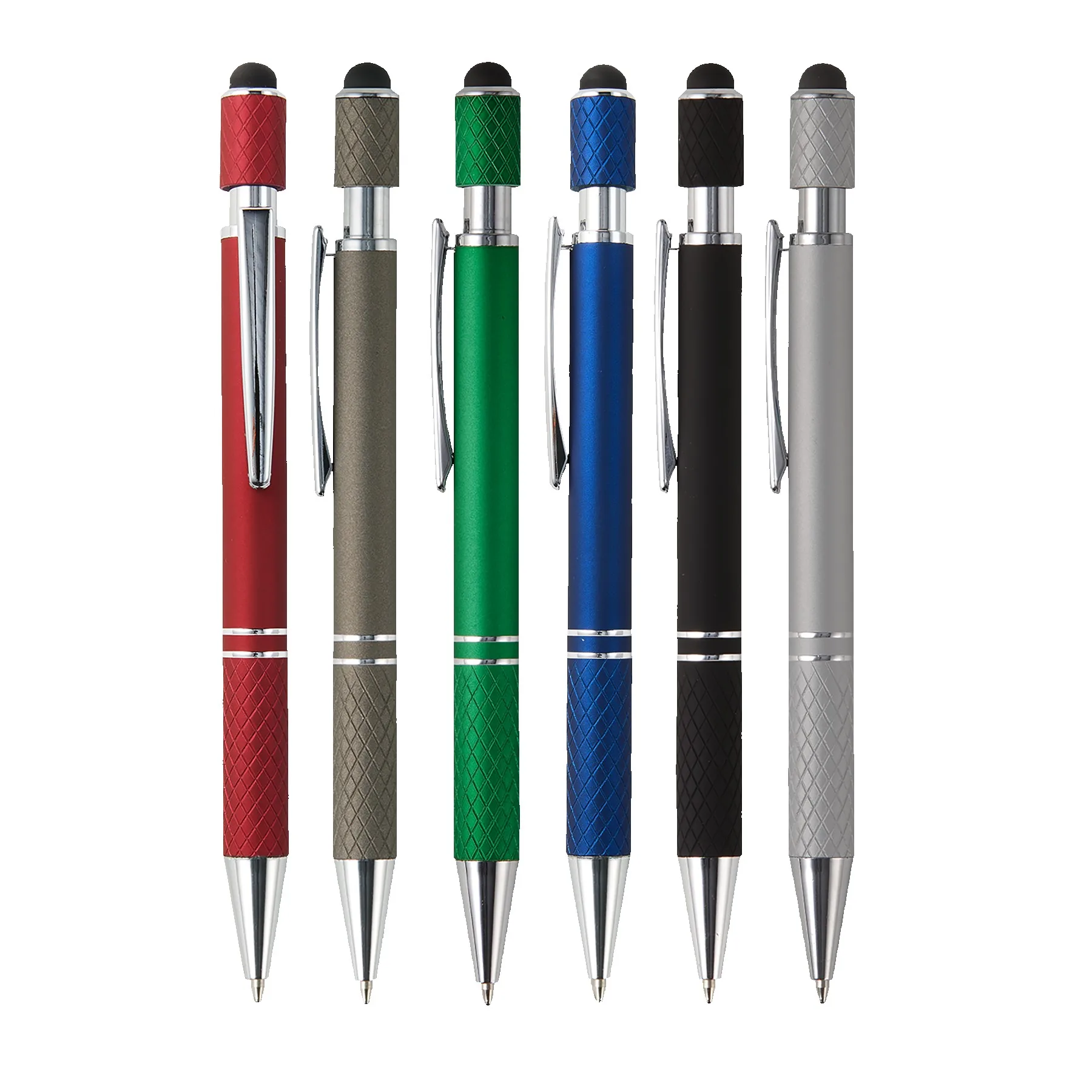 Siena Executive Aluminum Spin Top Stylus Pen view 2