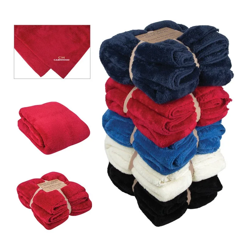 Shetland Sherpa 50 x 60 Reversible Blanket view 2