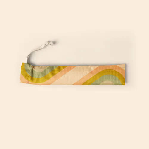 Pouch For Reusable Straws - RipStop view 4