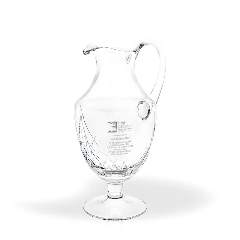 Ophelia Crystal Pitcher - Medium