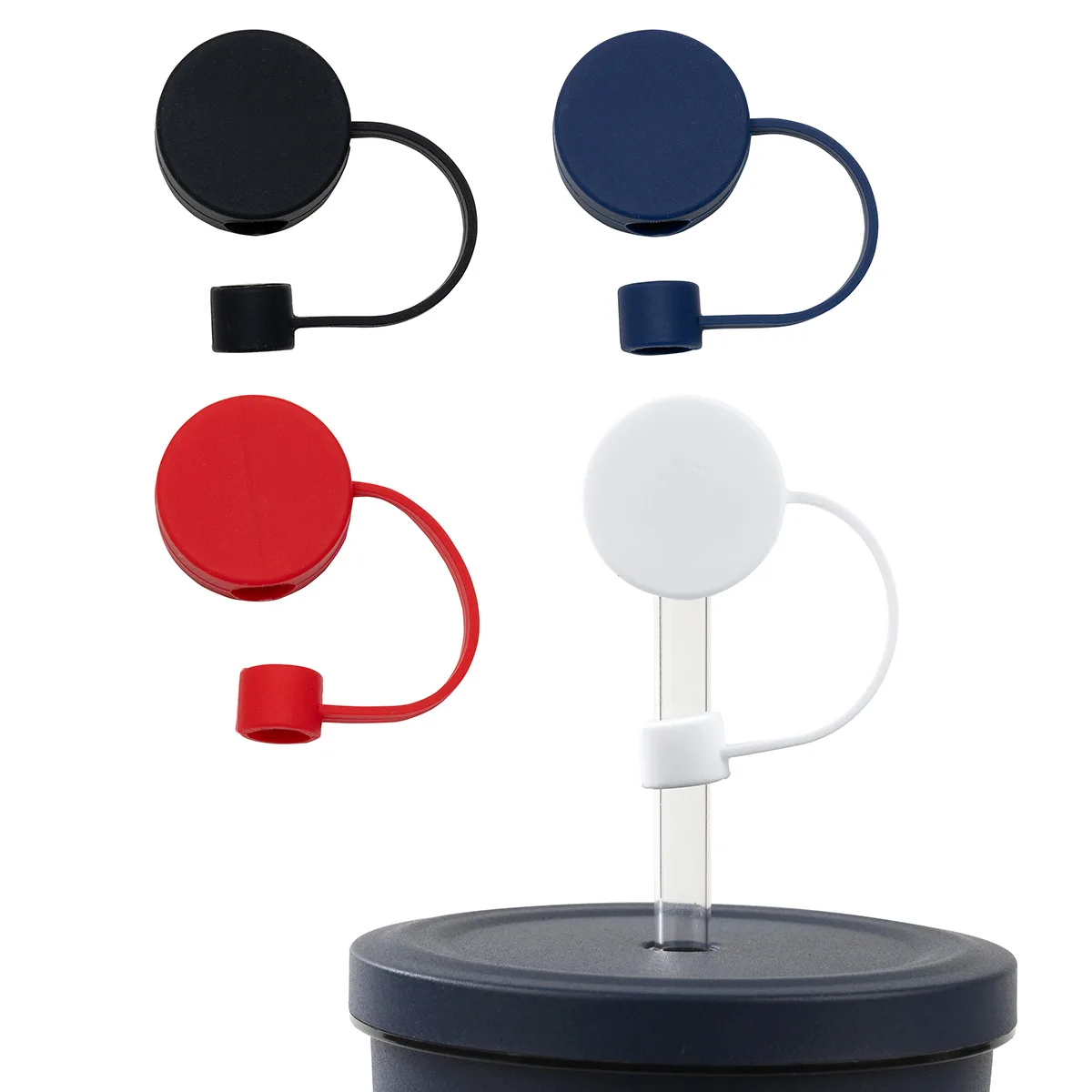 Flip 'N Sip Silicone Straw Cap view 2