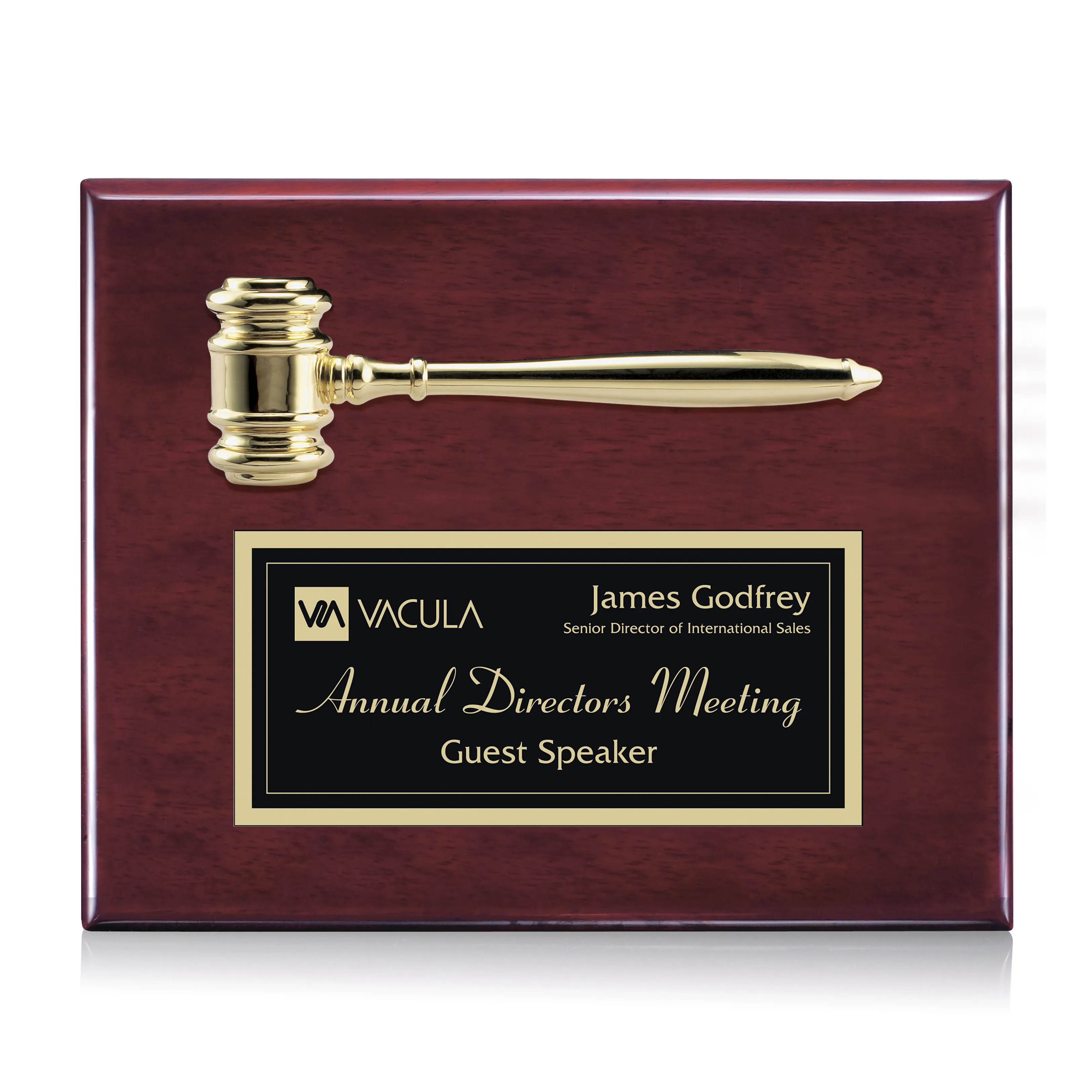 Gavel Plaque — Gavel Plaque