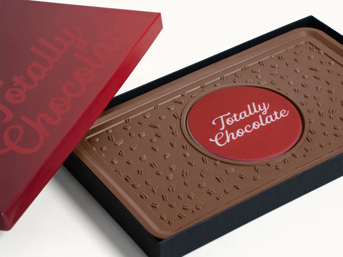 Epic 1lb. Engraved Combo Chocolate Bar with Luxury Custom Packaging view 6