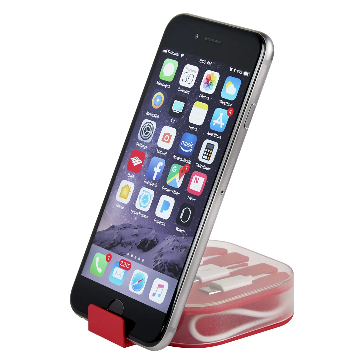 2933 RED Phonestand Blank
