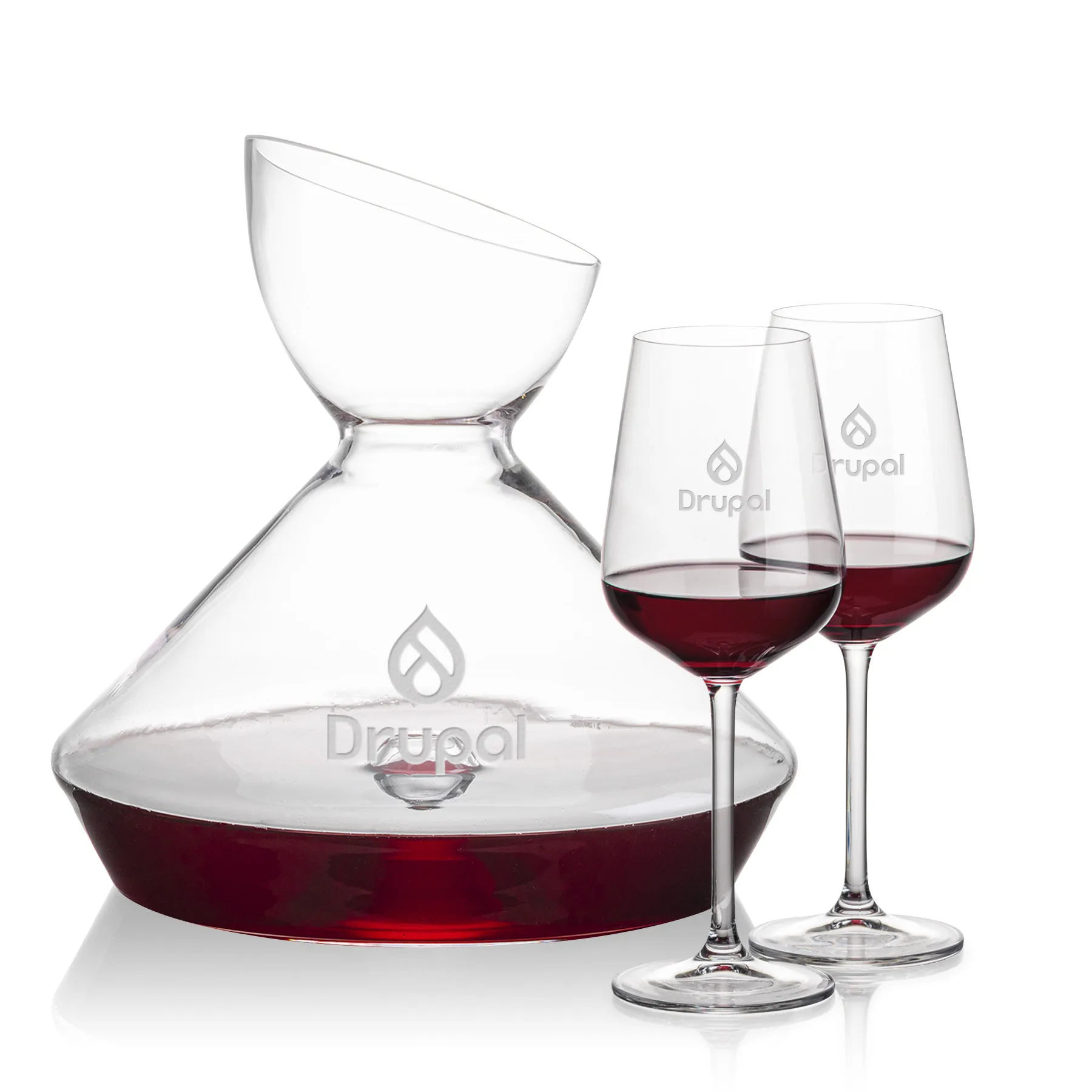 Carafe & 2 Wine
