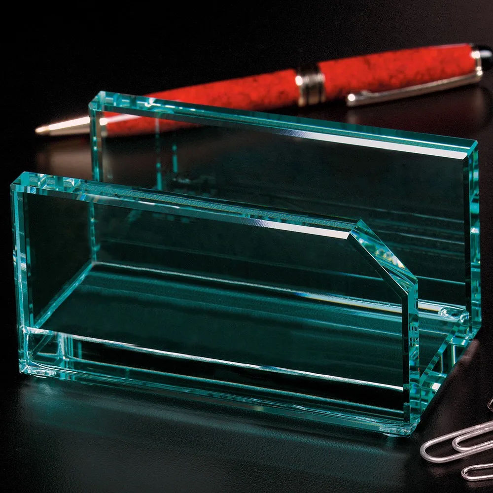 Jade Card Holder 4" W view 2