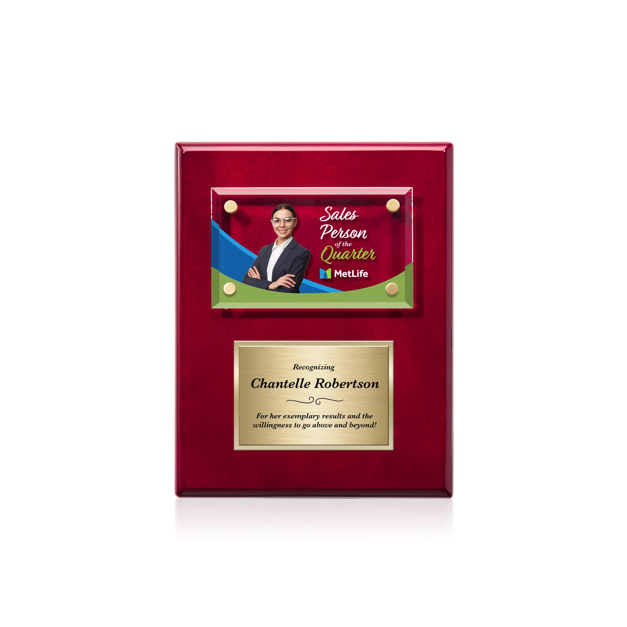 Gossamer VividPrint™ Plaque — Gossamer VividPrint™ Plaque