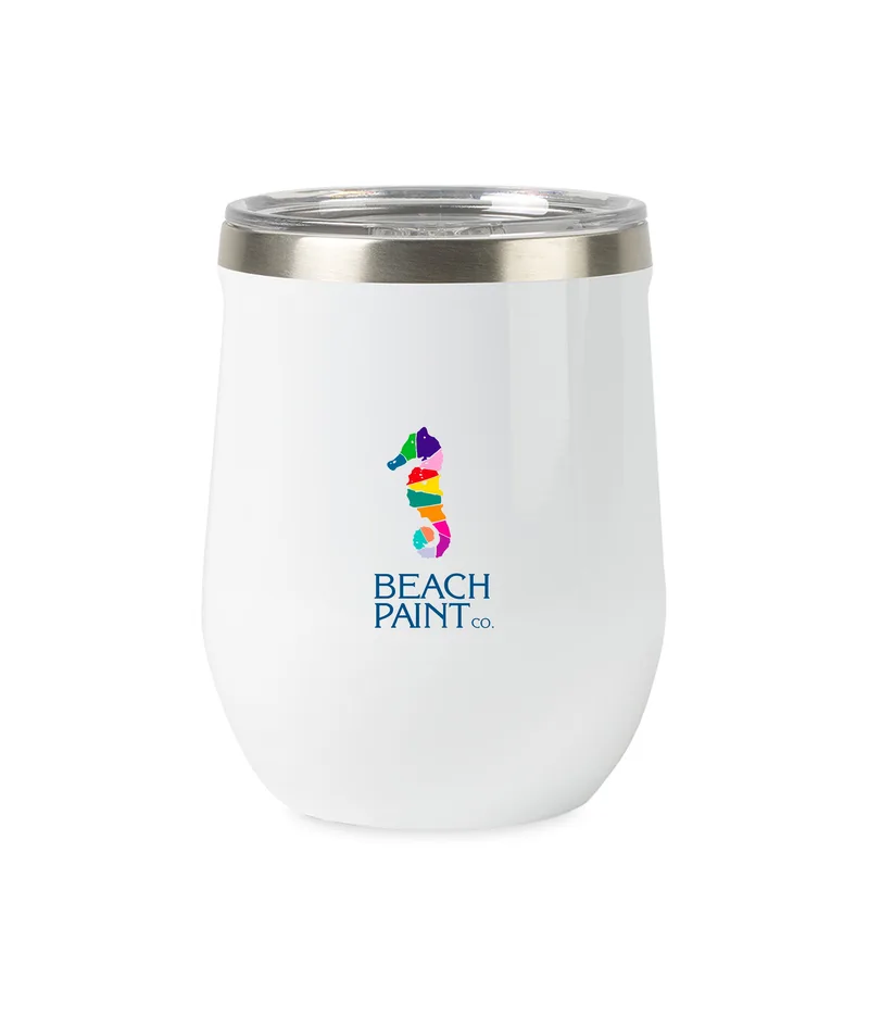 CORKCICLE® Stemless Wine Cup - 12 Oz. - Gloss White