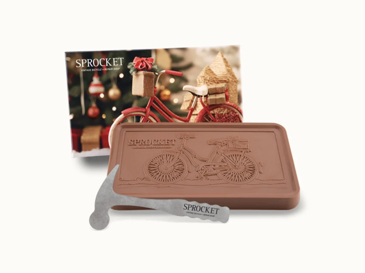 Epic 1lb. Engraved Chocolate Bar with Classic Custom Packaging view 2