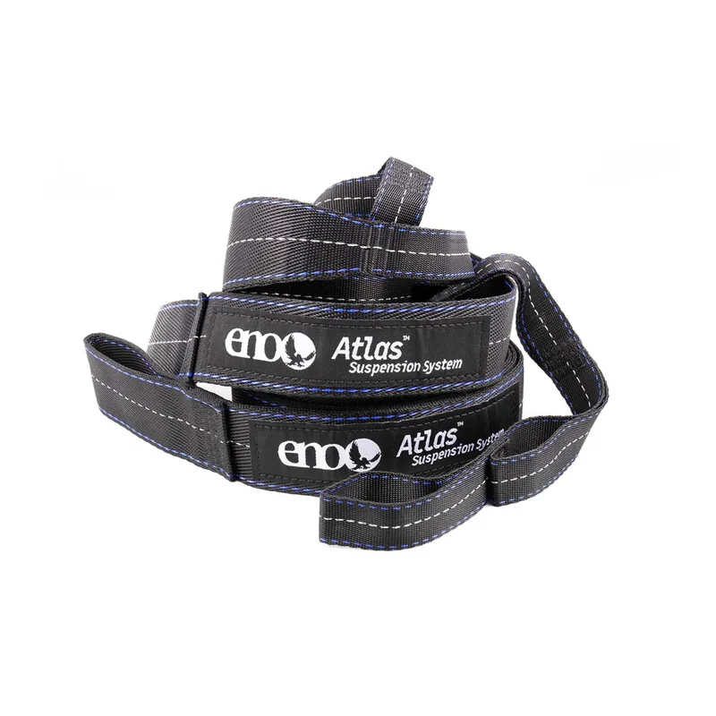 ENO Atlas Hammock Straps - Black/Royal