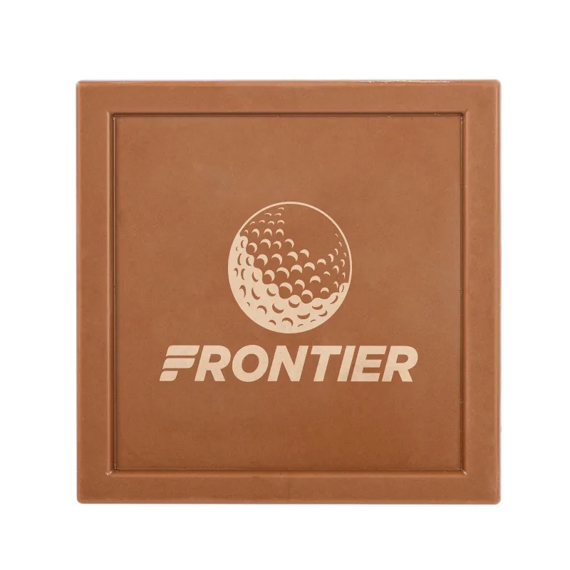 Golf - Etched Milk Chocolate Bar with Full color Band view 2