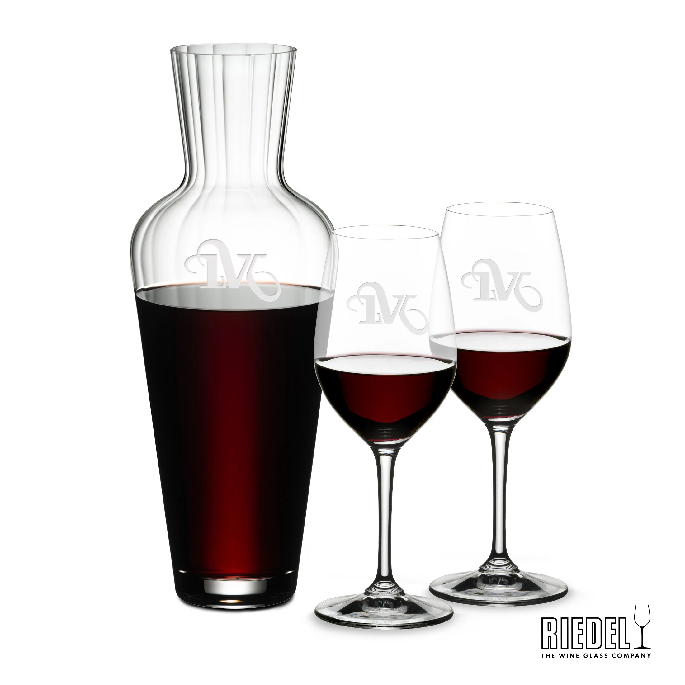 Decanter & 2 Wine