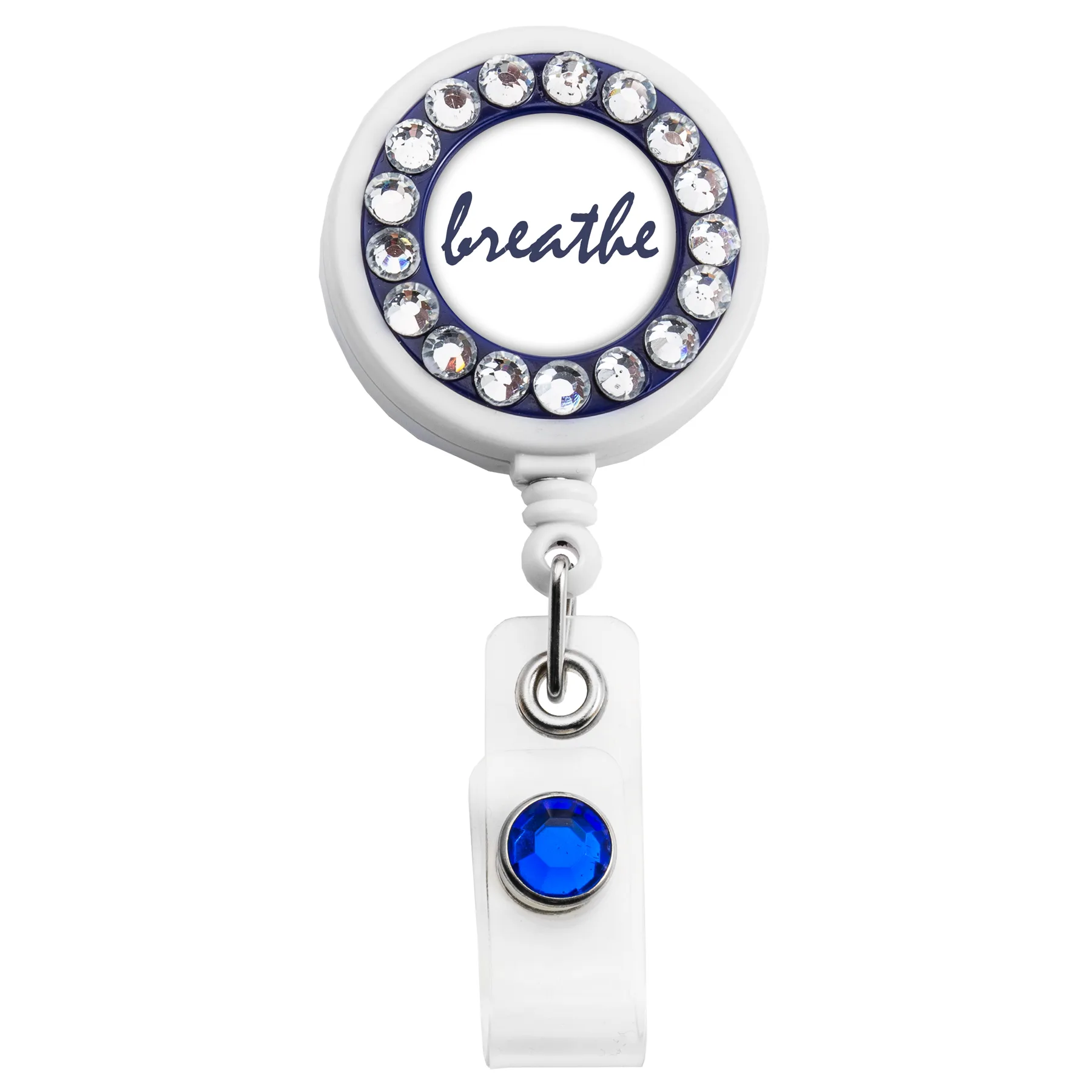 Bling Ring Retractable Badge Reel view 5