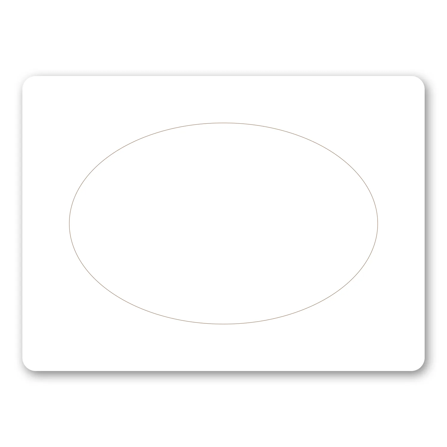 2-in-1 Oval Car Magnet w/Picture Frame view 2