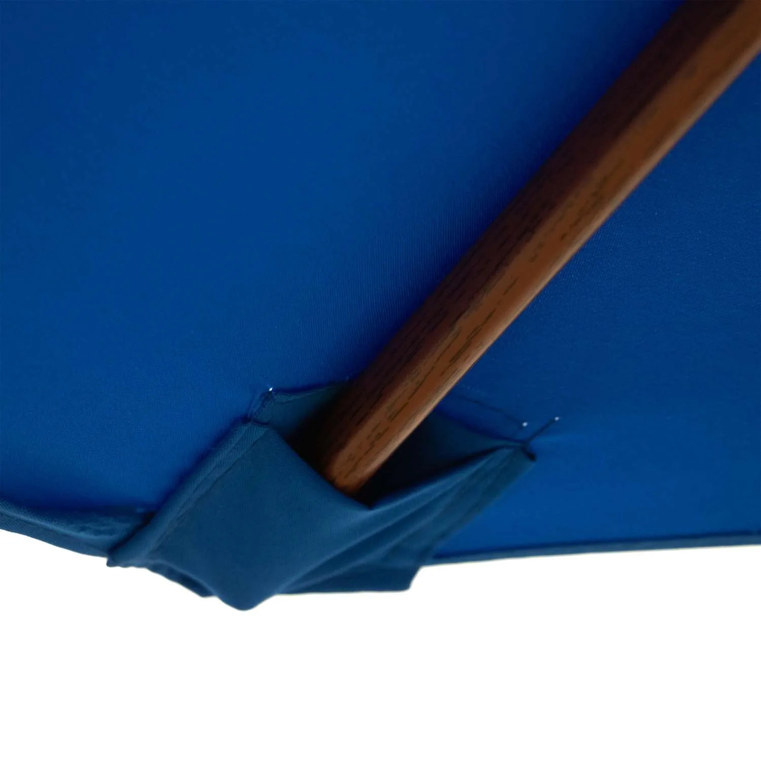 9' Wood Look Tilting Market Umbrella Kit (4 Imprints) view 6