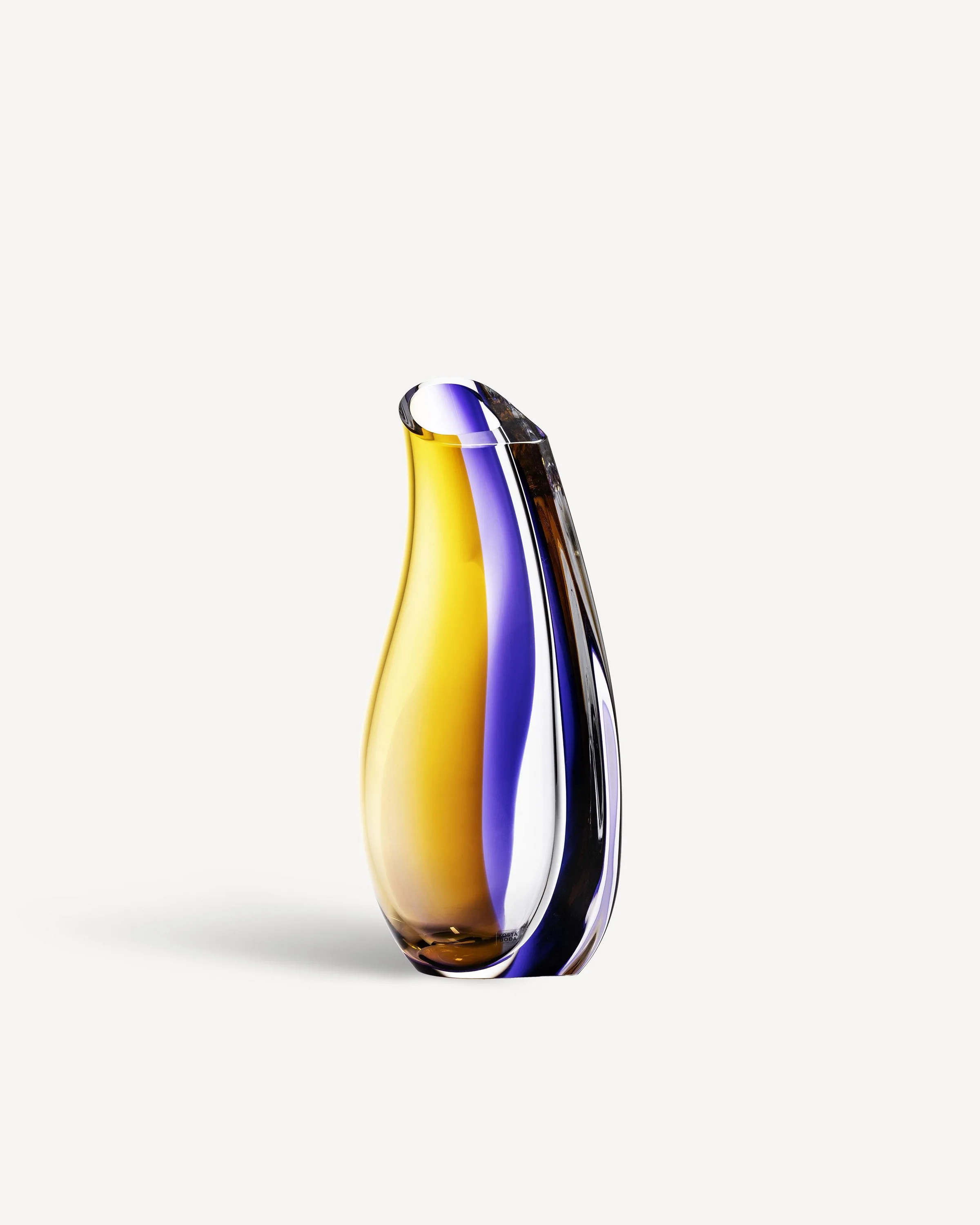 Kosta Boda Orchid Vase Low