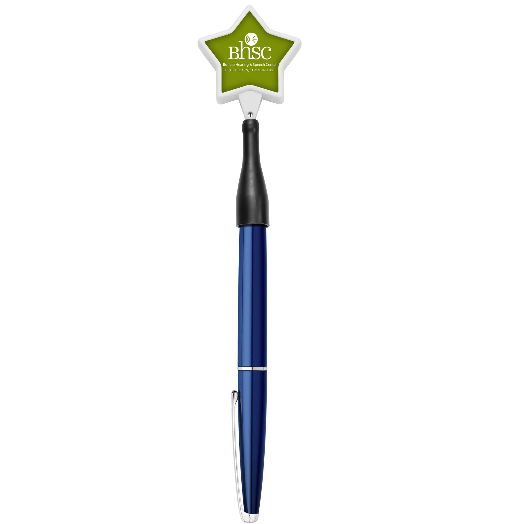 Anti-Microbial Star Retractable Pen Holder view 4