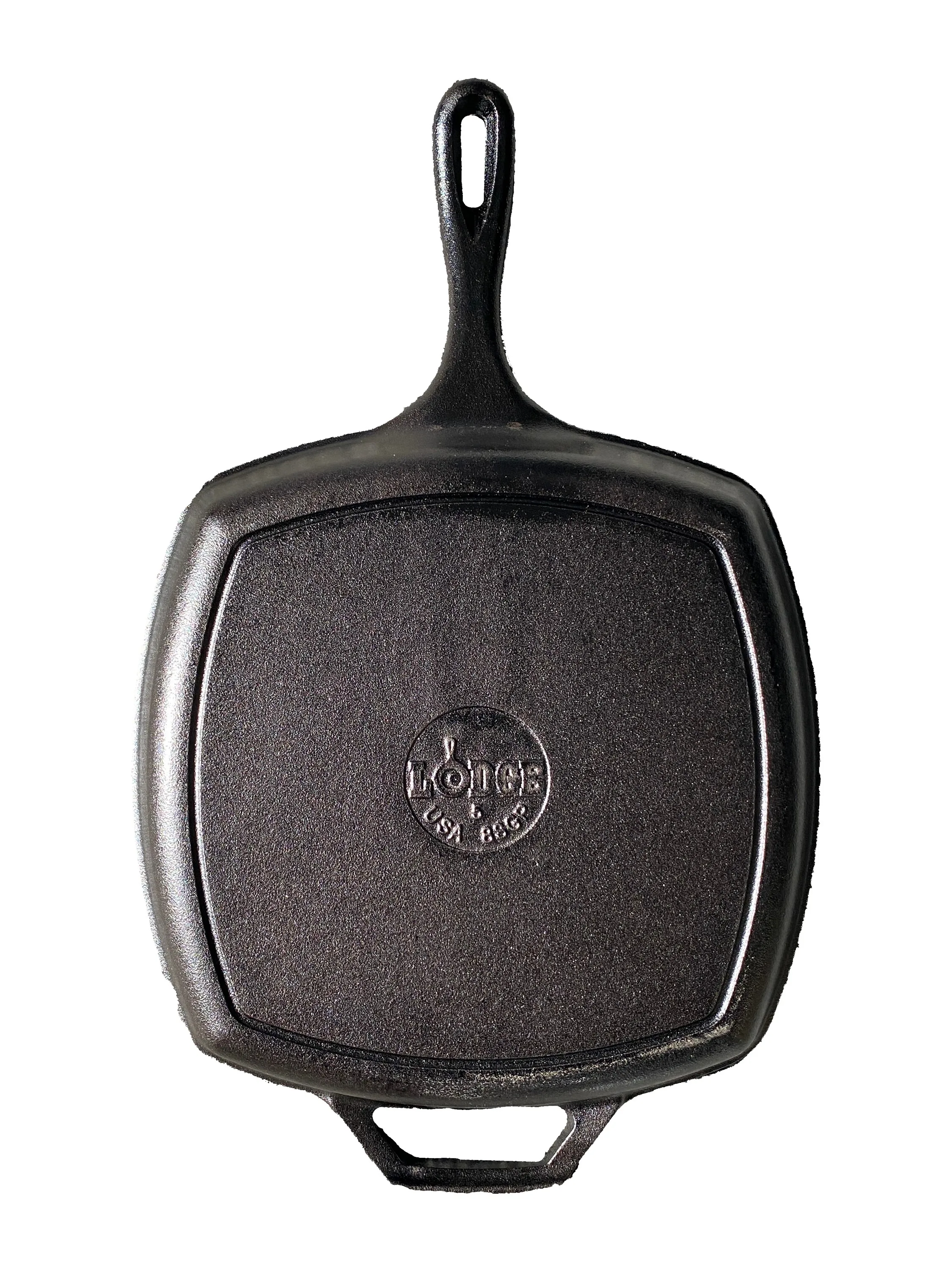 Lodge - 10.5-Inch Square Cast Iron Grill Pan view 2