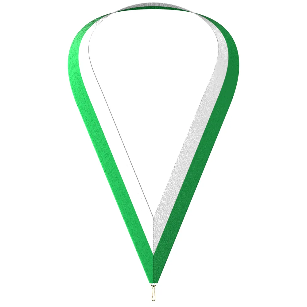 Green & White Neckband (1-1/2" x 34")