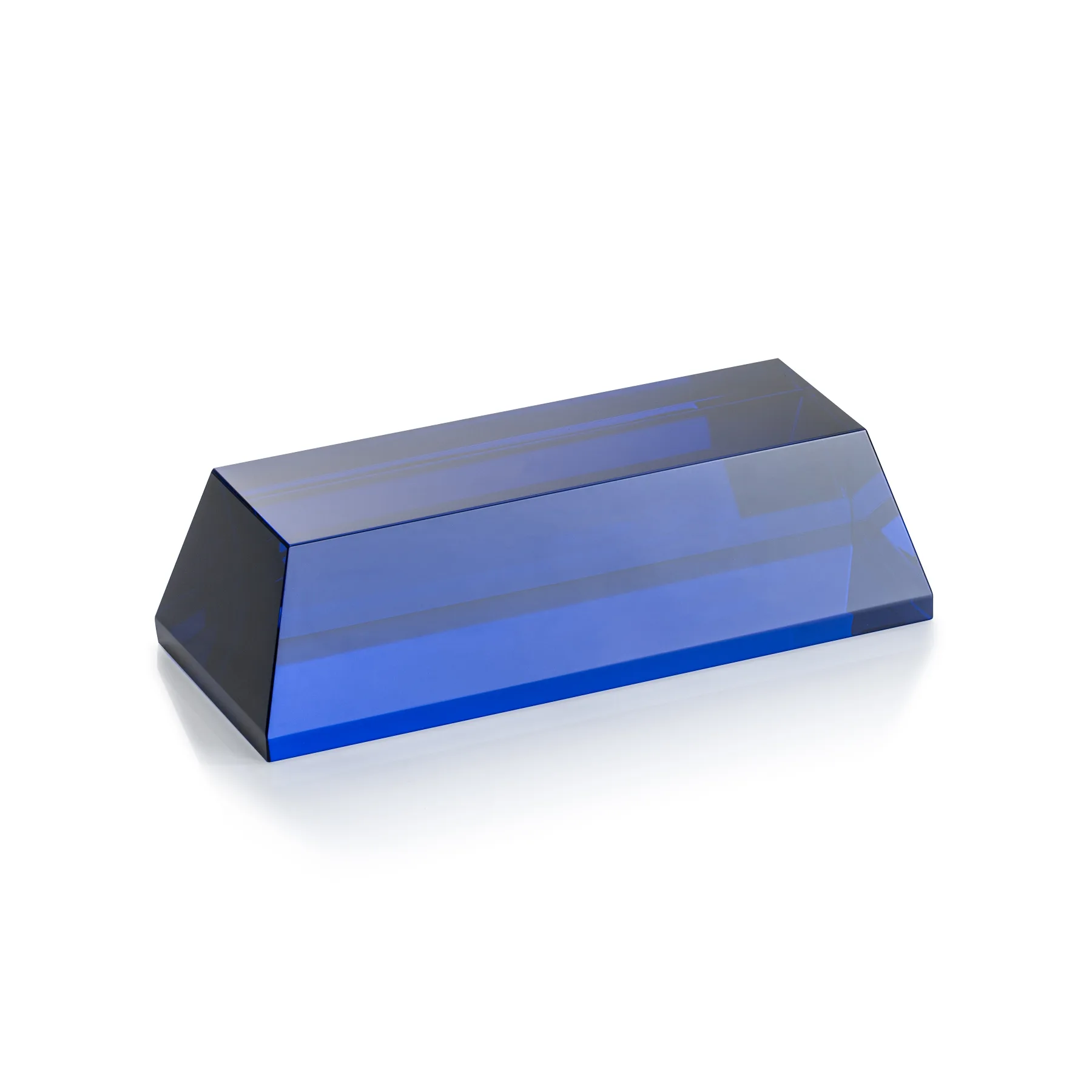 Blue, 7" x 2" x 3"
