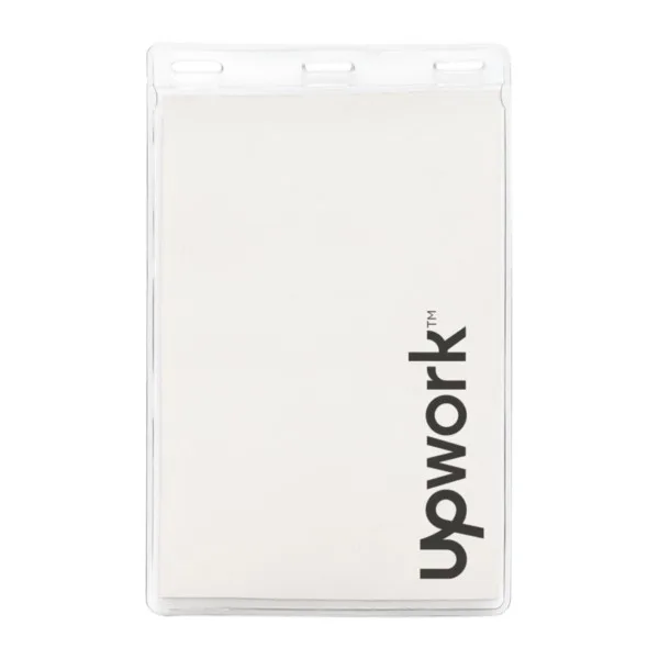 4" x 6" Printed Large Vertical Vinyl Pouch view 2