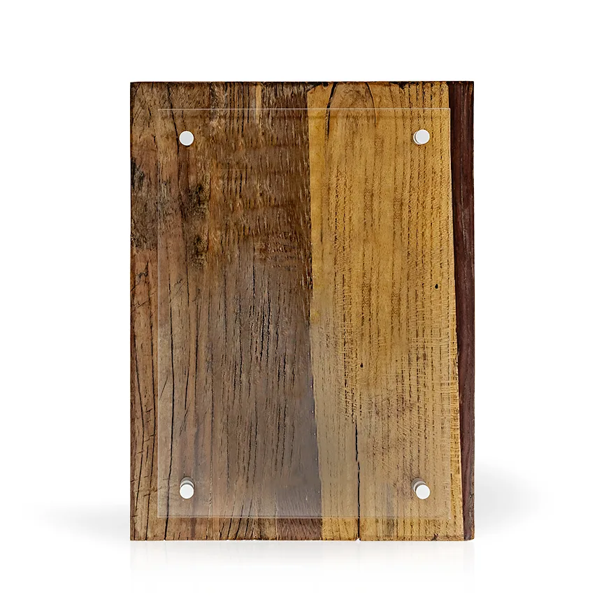 Rustico Reclaimed Wood Plaque Award - Medium view 2