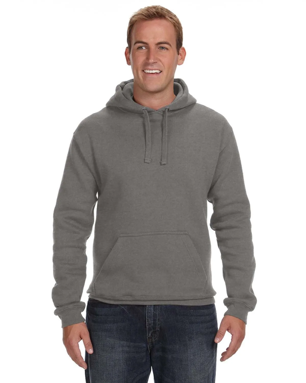 J AMERICA Adult Premium Fleece Pullover Hooded Sweatshirt view 4