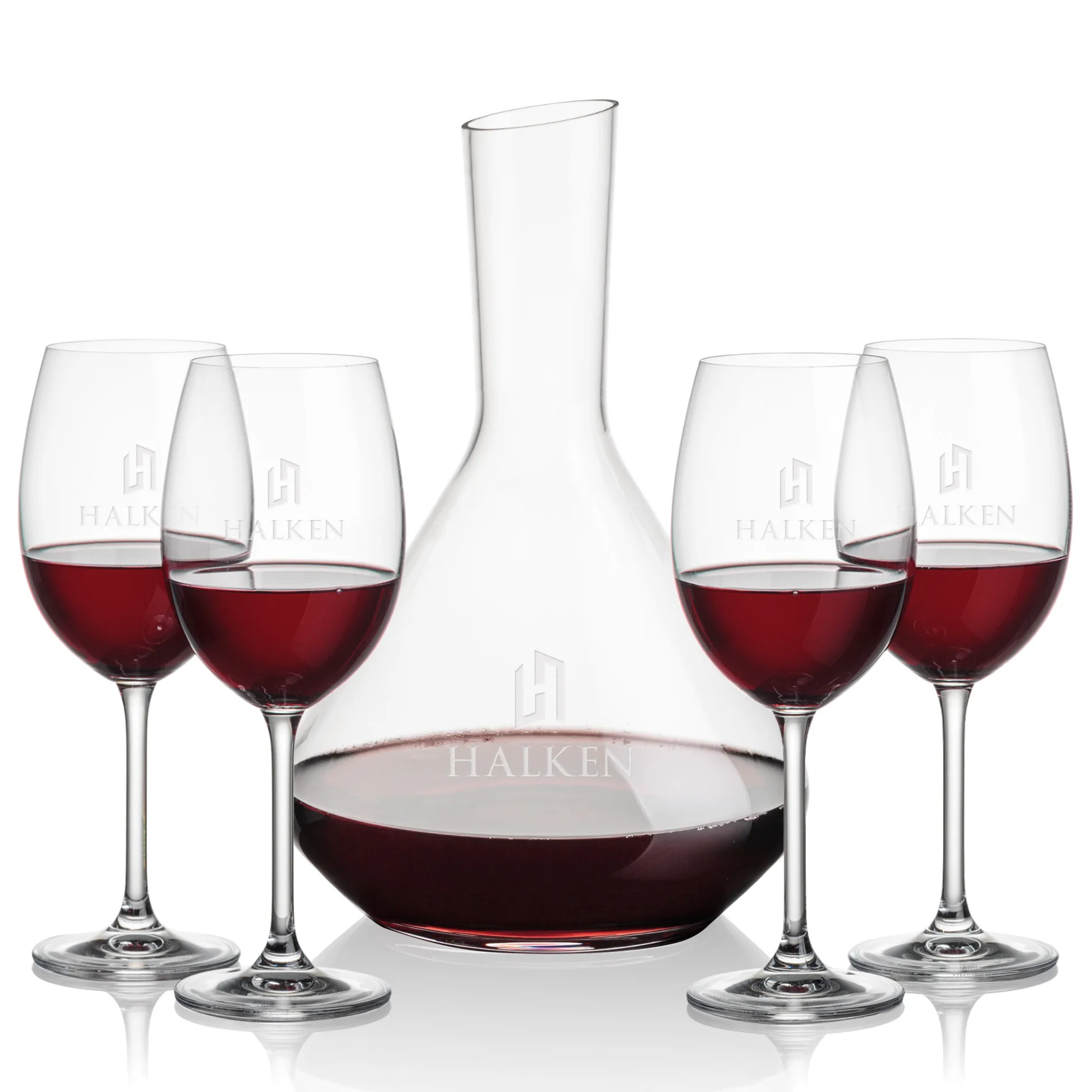 Carafe & 4 Wine