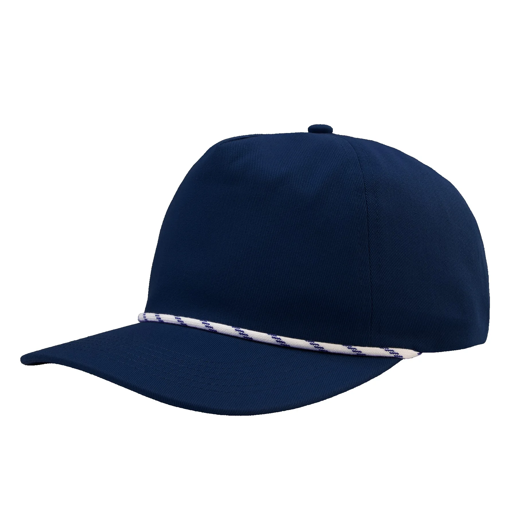 5-Panel Mid-Profile Chino Twill Classic Fit Cap view 2