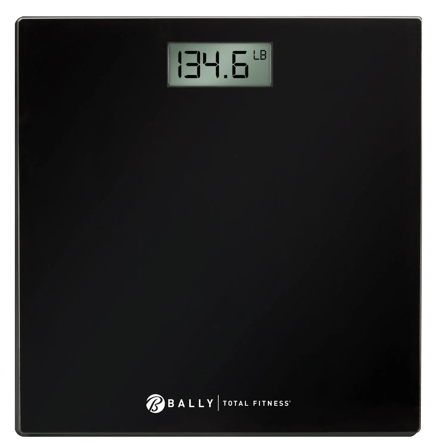 Health, Beauty & Fitness Bally's Digital Bathroom Scale w/3.1" Lcd - Black
