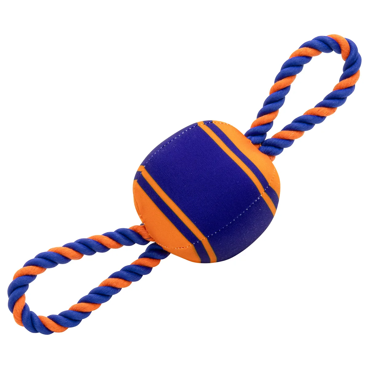 Tug 'N Play Ball & Rope Dog Toy view 2
