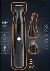 Health, Beauty & Fitness Vivitar 3" 1 Multi Purpose Grooming Kit