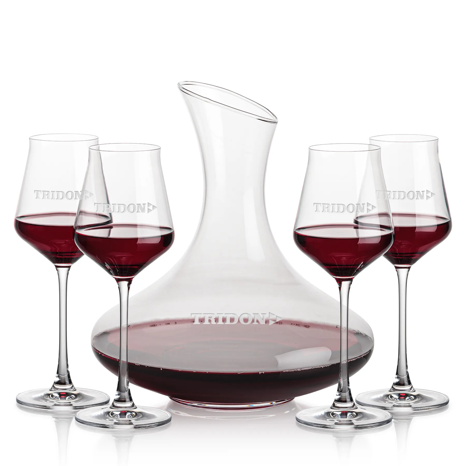 Carafe & 4 Wine