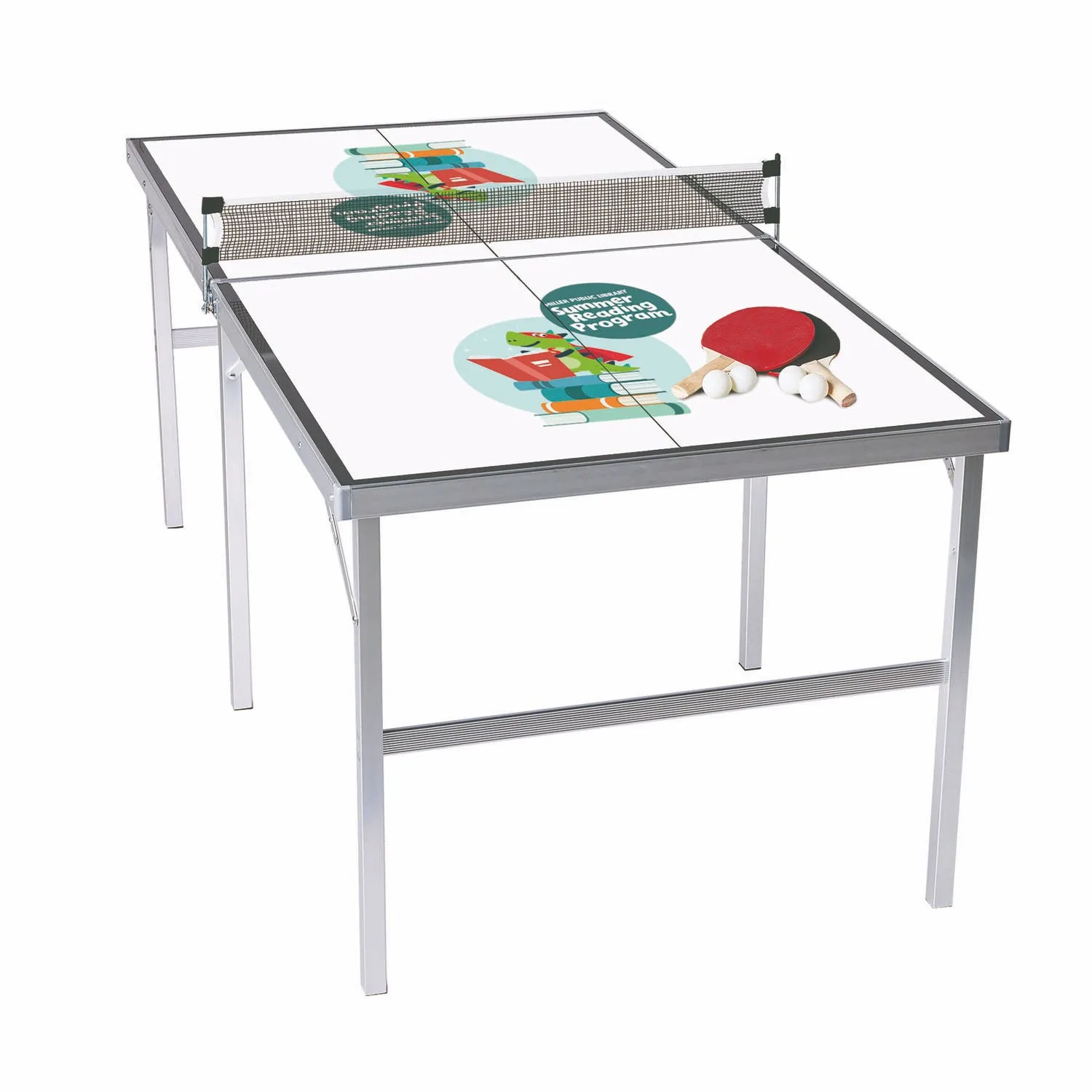 Portable Table Tennis Imprinted