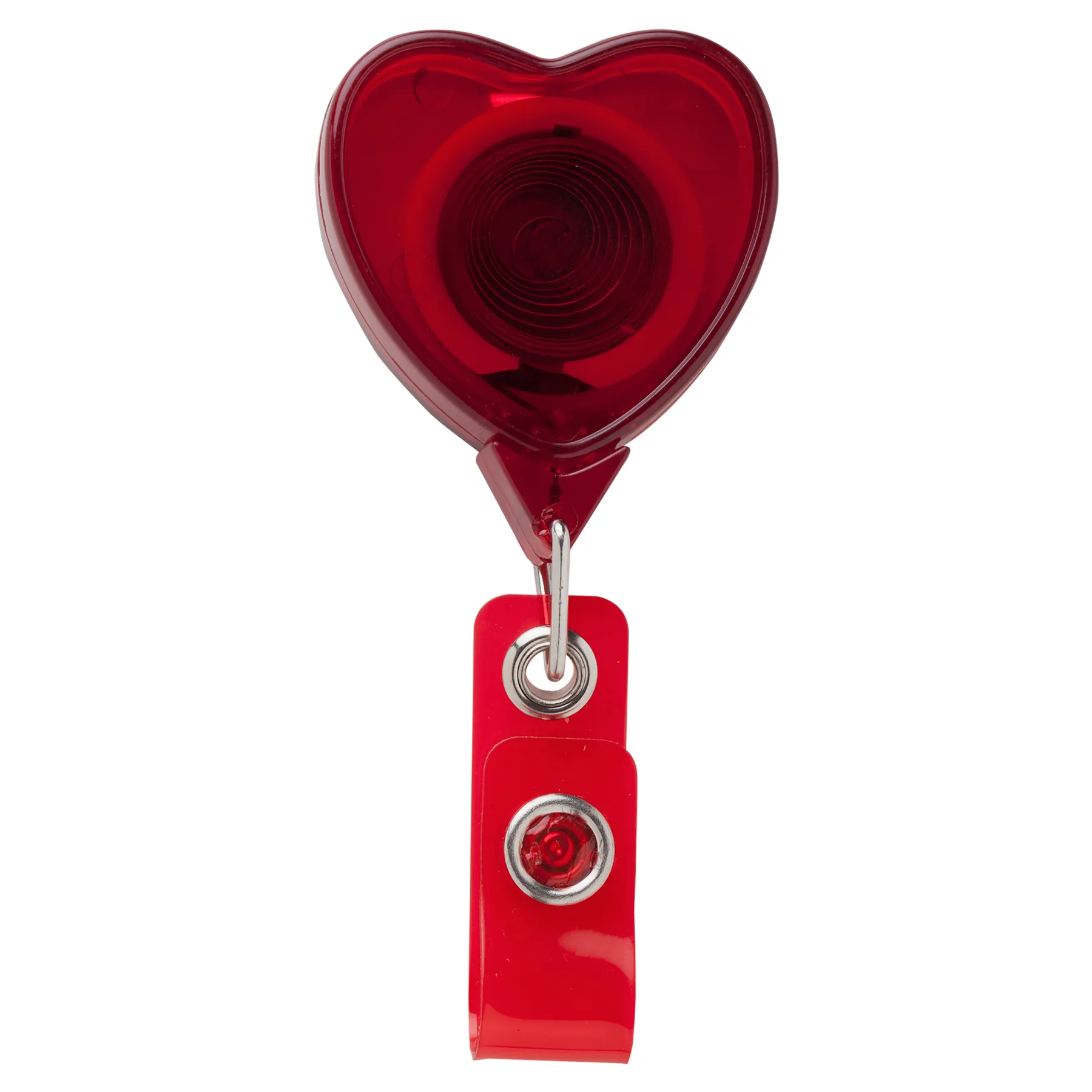 Jumbo Heart Retractable Badge Reel