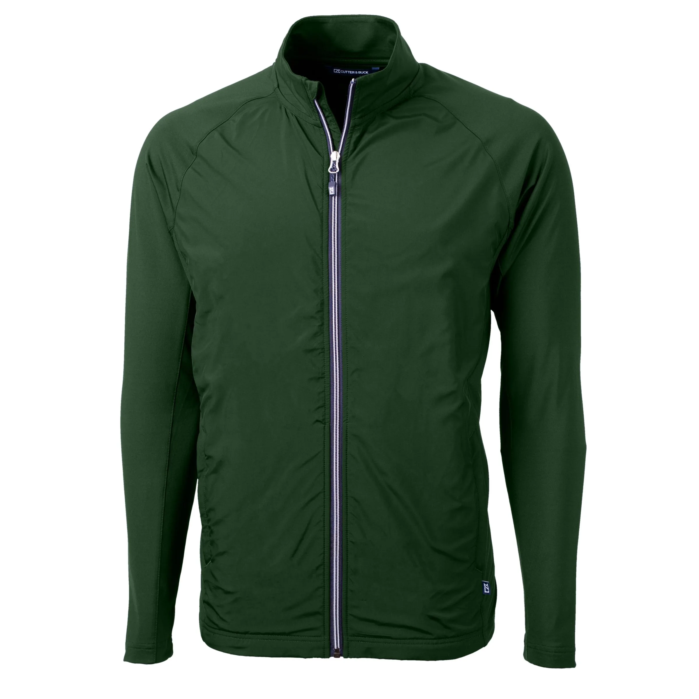 Cutter & Buck Adapt Eco Knit Hybrid Recycled Mens Full Zip Jacket view 2