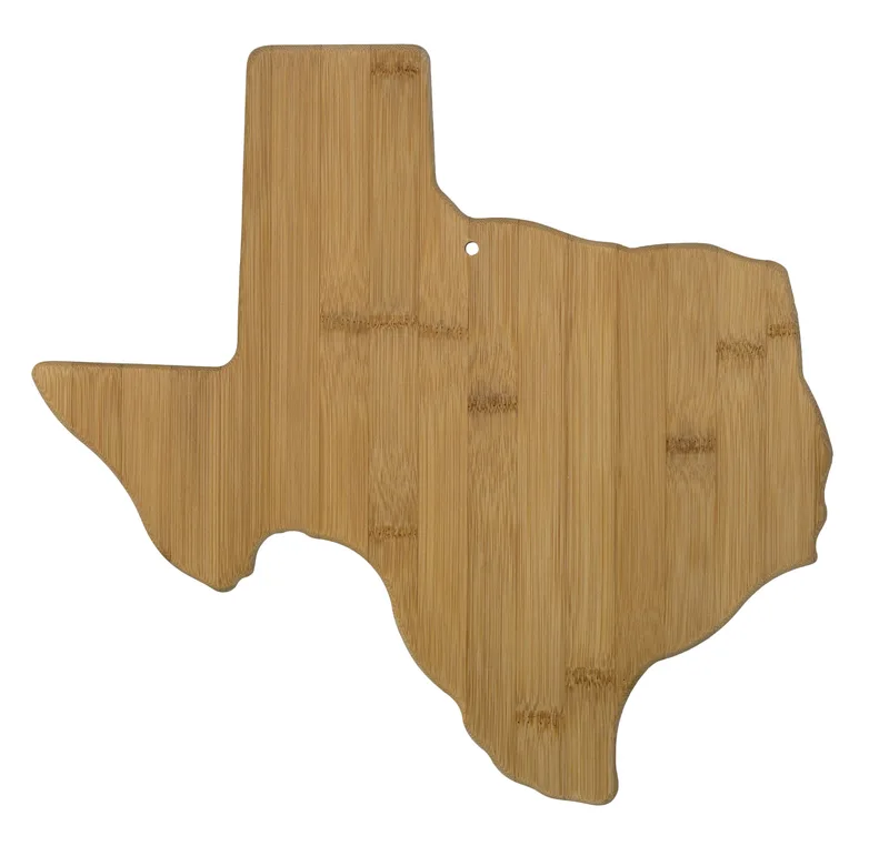 Texas State Bamboo Cutting & Serving Board