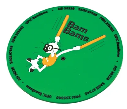 2D Soft PVC Coasters (Large) view 2