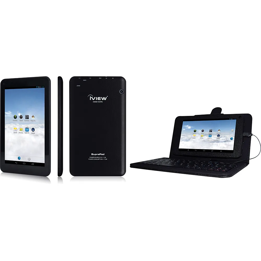 iView Suprapad 7" Tablet Quad Core Dual Camera 8 GB w/ Keyboard