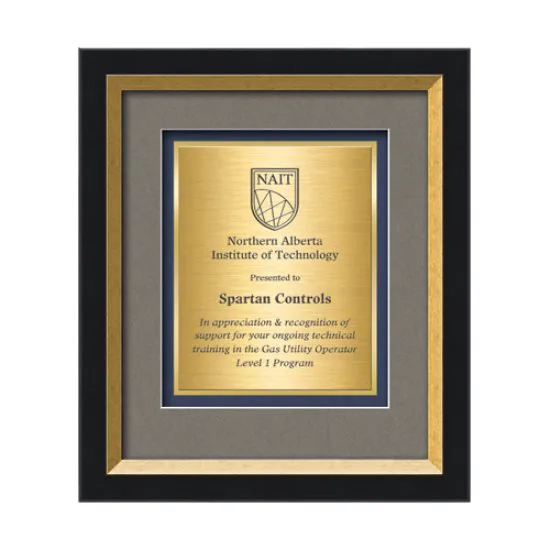 Omni Certificate TexEtch - Black/Gold