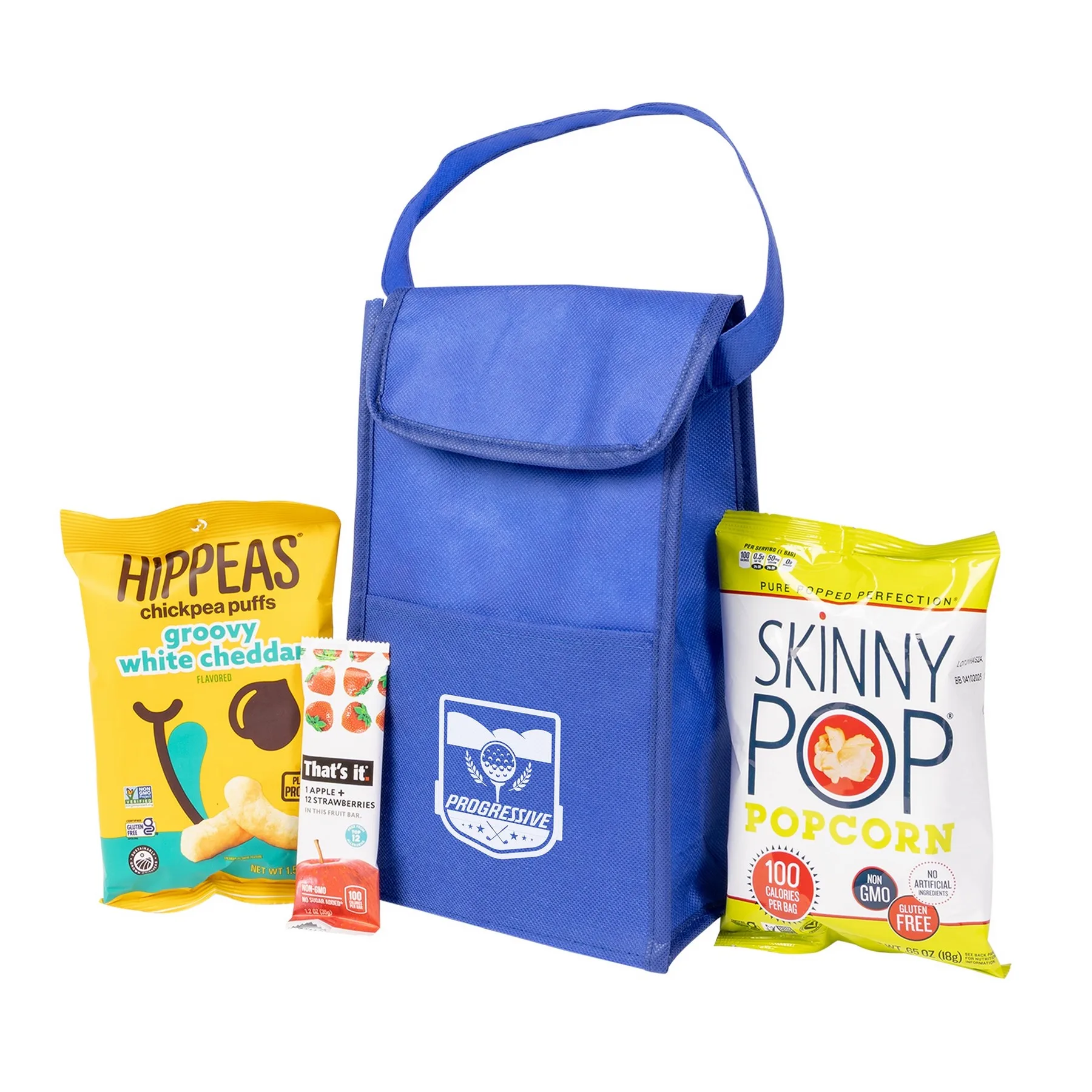 Golf - Insulated Lunch Bag with Healthy Snacks view 2