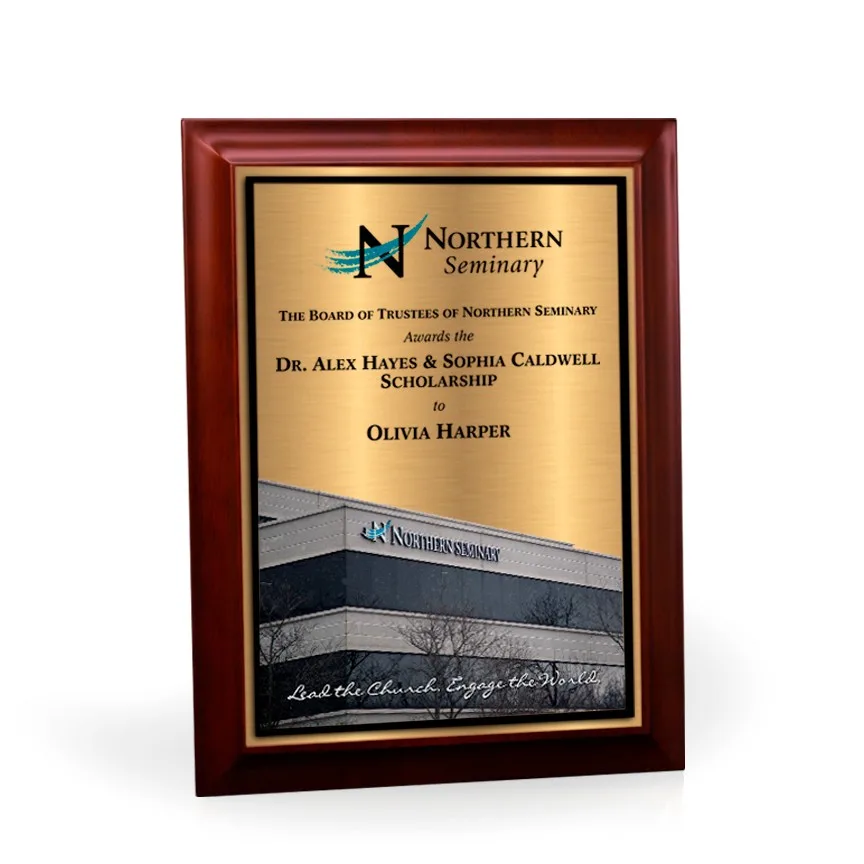 Jordan Plaque Gold - Large view 2