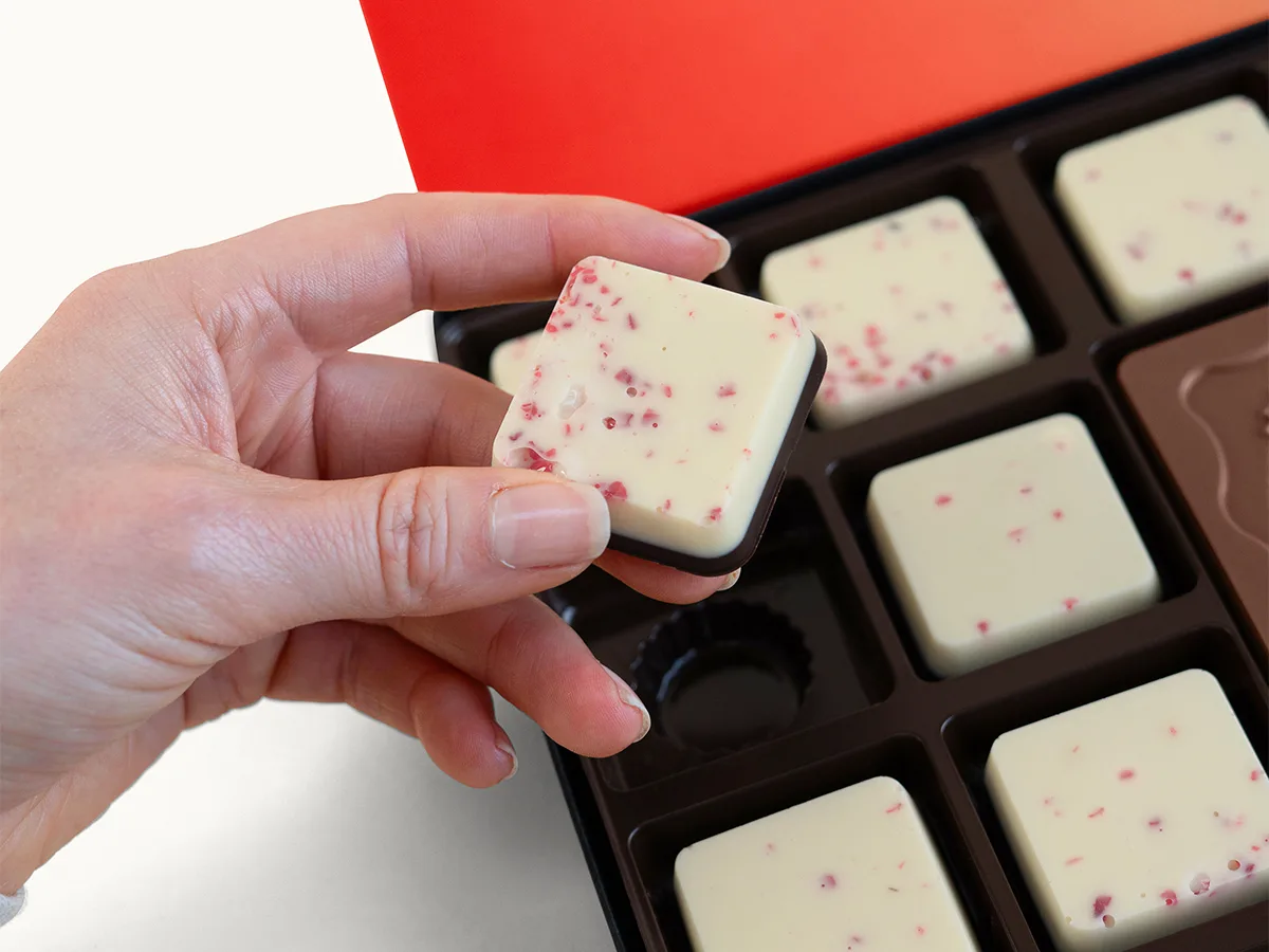 46-Piece Peppermint Bark Ensemble Gift Set with Luxury Custom Packaging view 4
